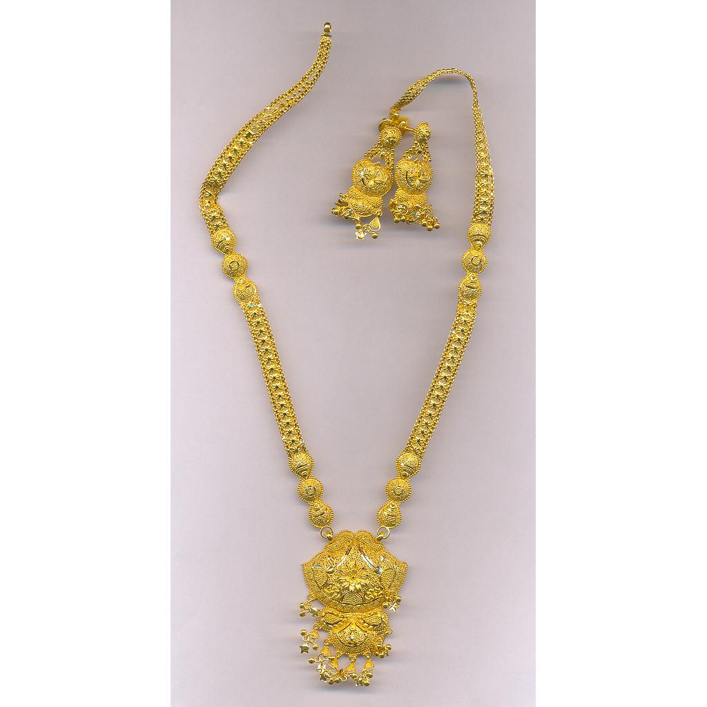 GOLD HALF SET LONG PLAIN GENERAL