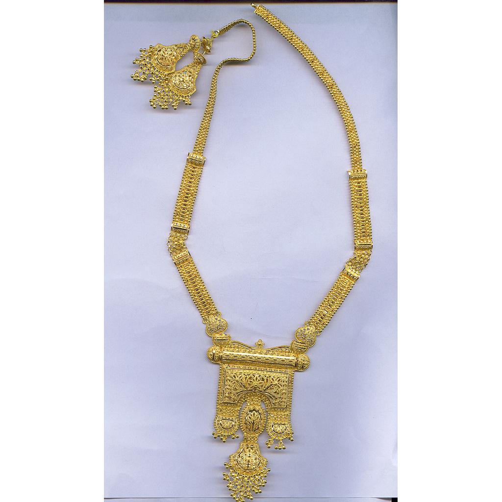 GOLD HALF SET LONG PLAIN GENERAL