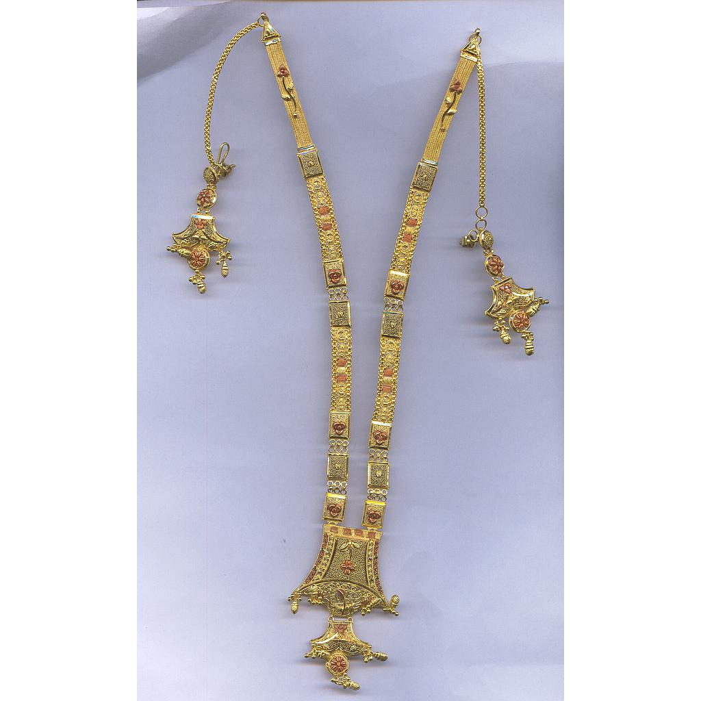 GOLD HALF SET LONG PLAIN GENERAL