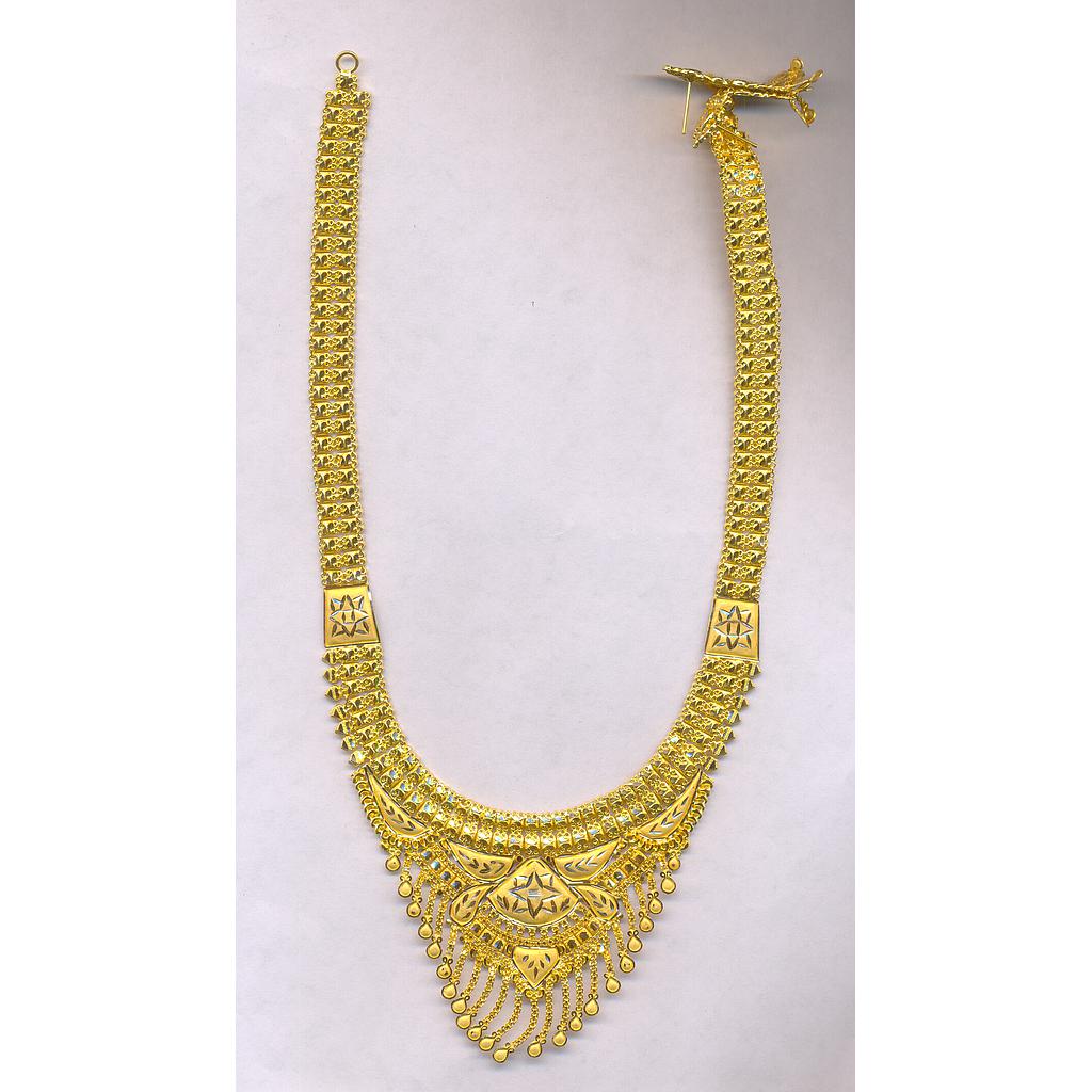 GOLD HALF SET LONG PLAIN GENERAL