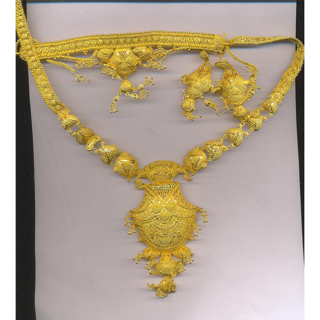 GOLD HALF SET LONG PLAIN GENERAL