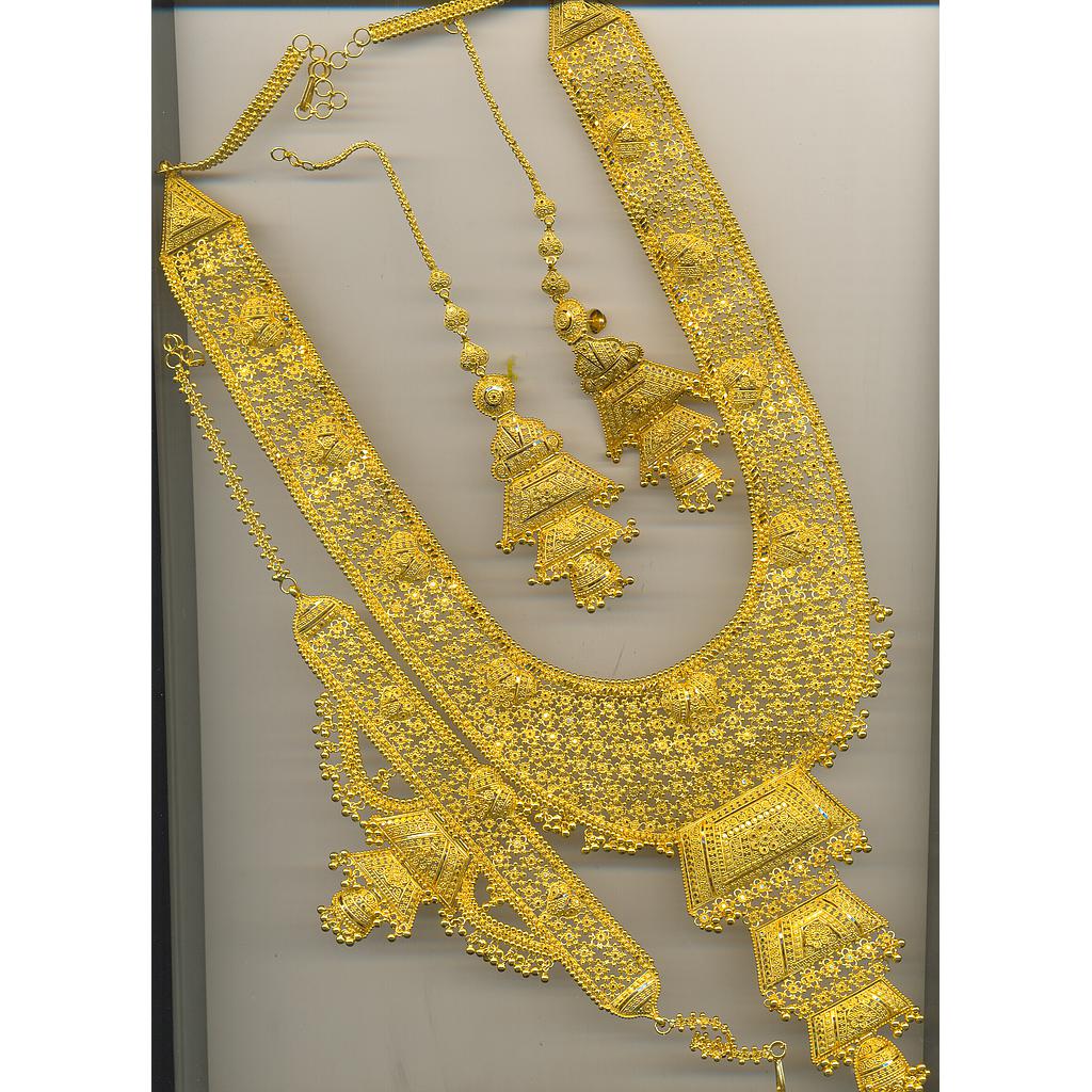 GOLD HALF SET LONG PLAIN GENERAL