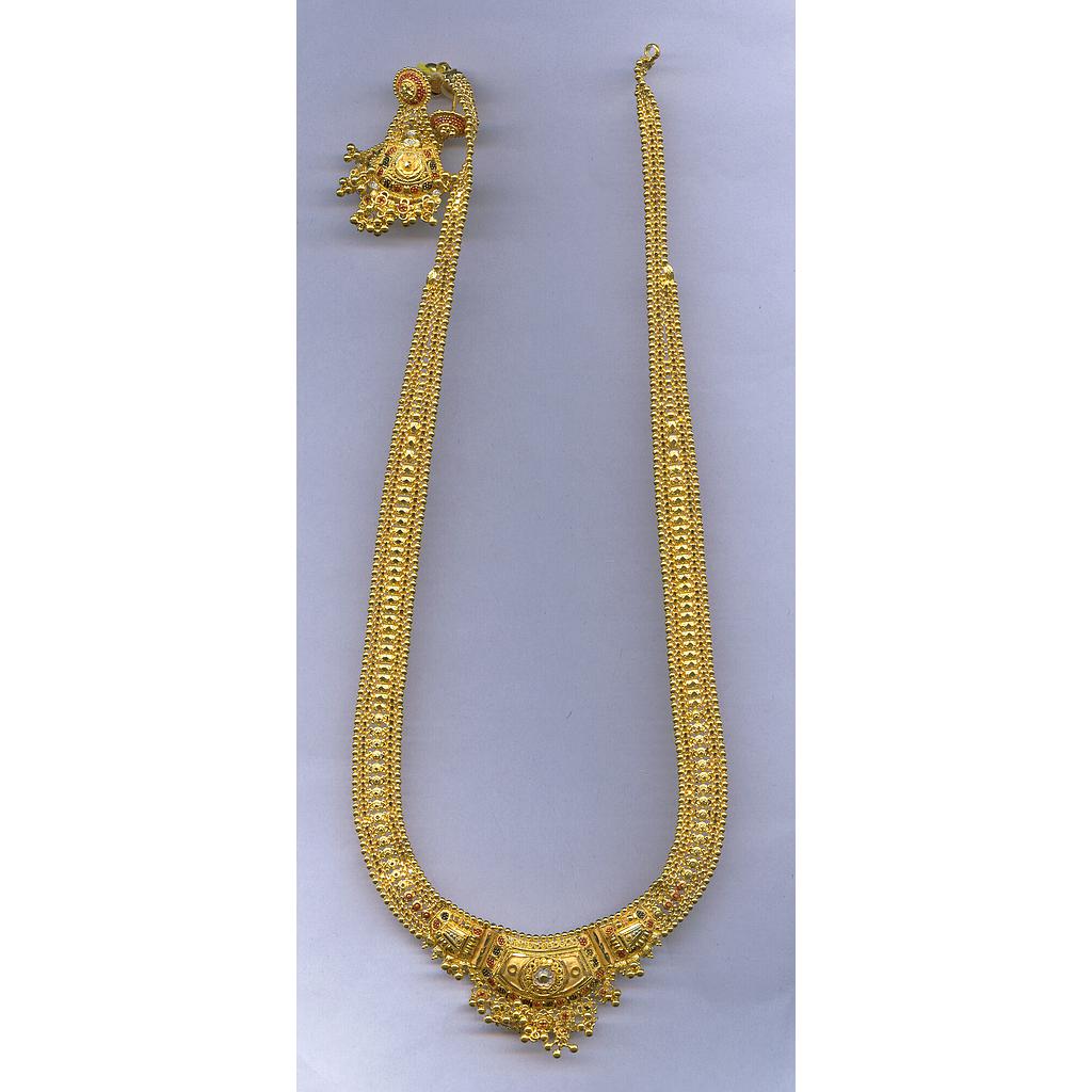 GOLD HALF SET LONG PLAIN GENERAL