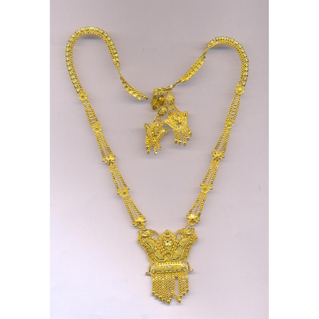 GOLD HALF SET LONG PLAIN GENERAL