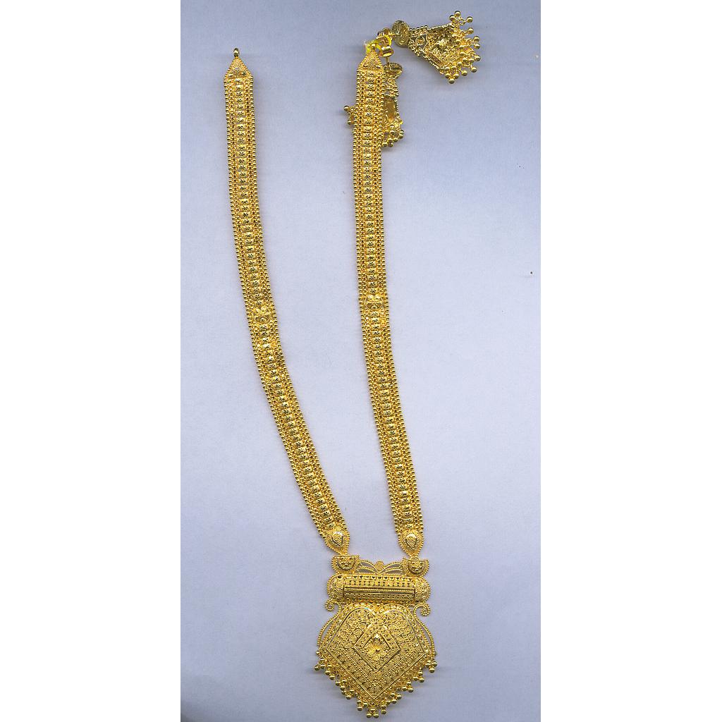 GOLD HALF SET LONG PLAIN GENERAL