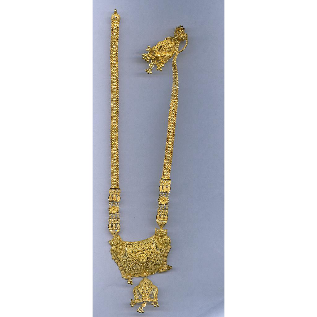 GOLD HALF SET LONG PLAIN GENERAL