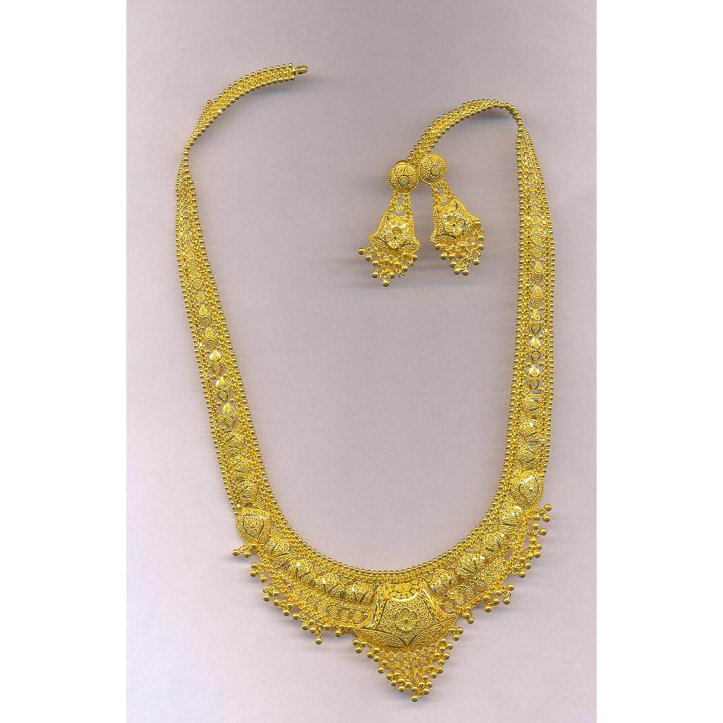 GOLD HALF SET LONG PLAIN GENERAL