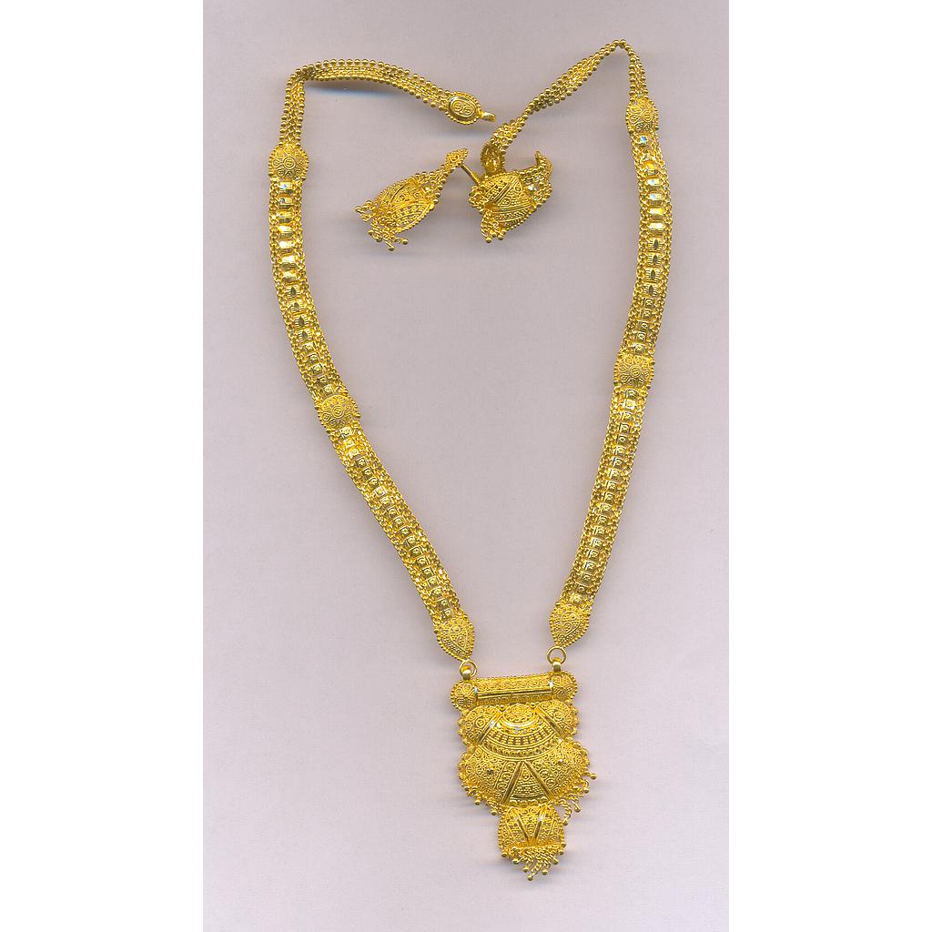 GOLD HALF SET LONG PLAIN GENERAL