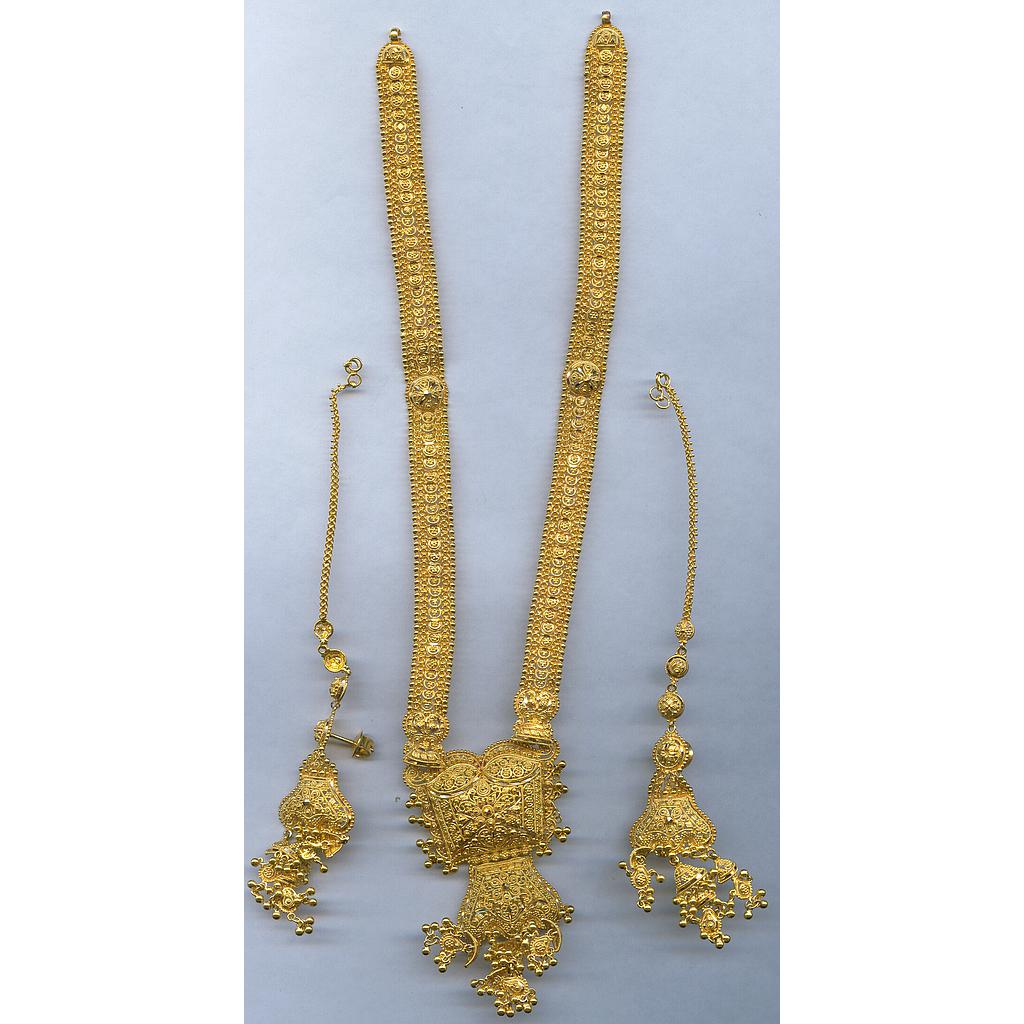 GOLD HALF SET LONG PLAIN GENERAL