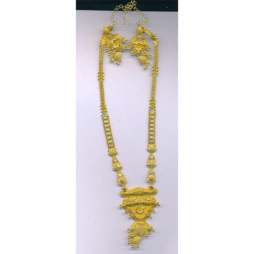 GOLD HALF SET LONG PLAIN GENERAL