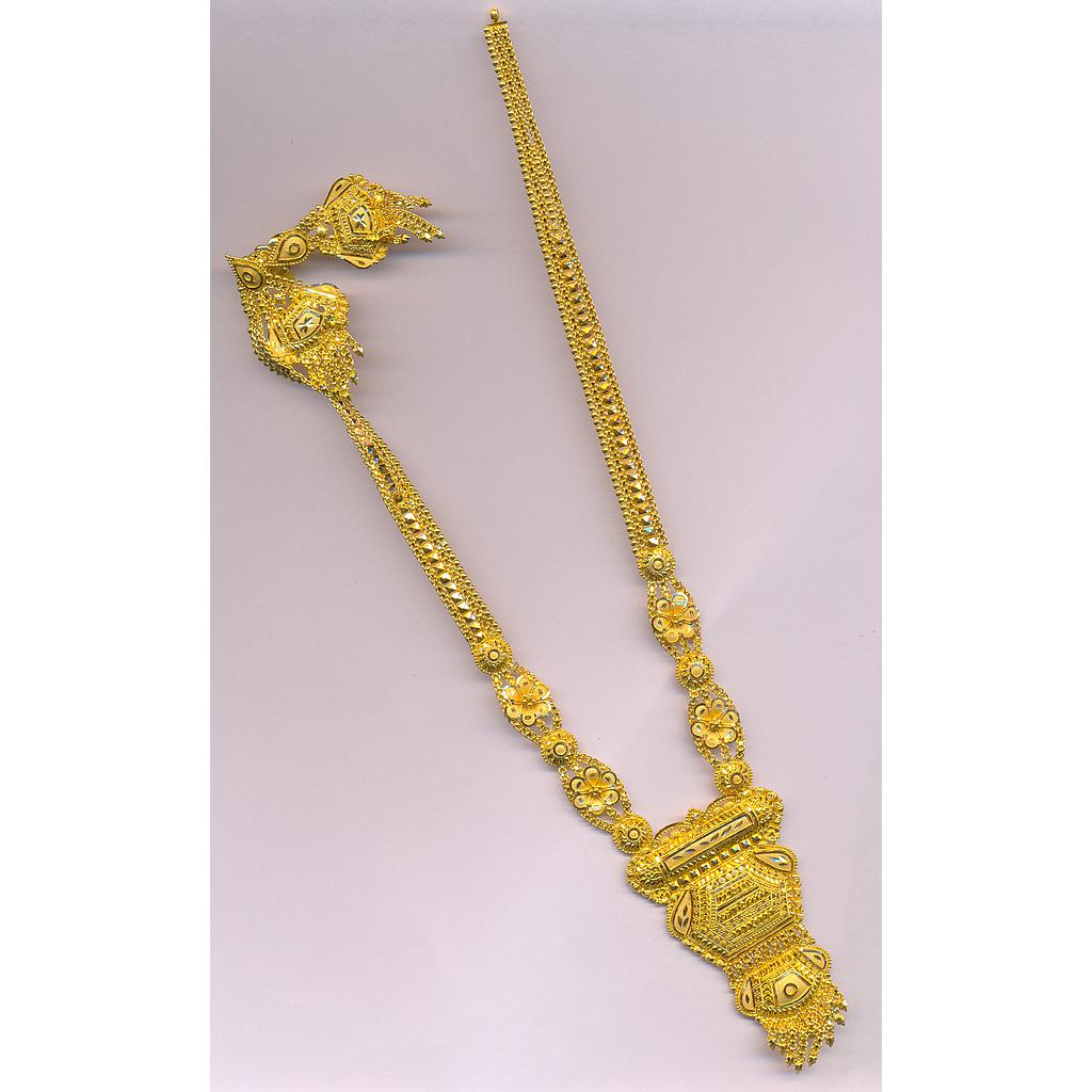 GOLD HALF SET LONG PLAIN GENERAL