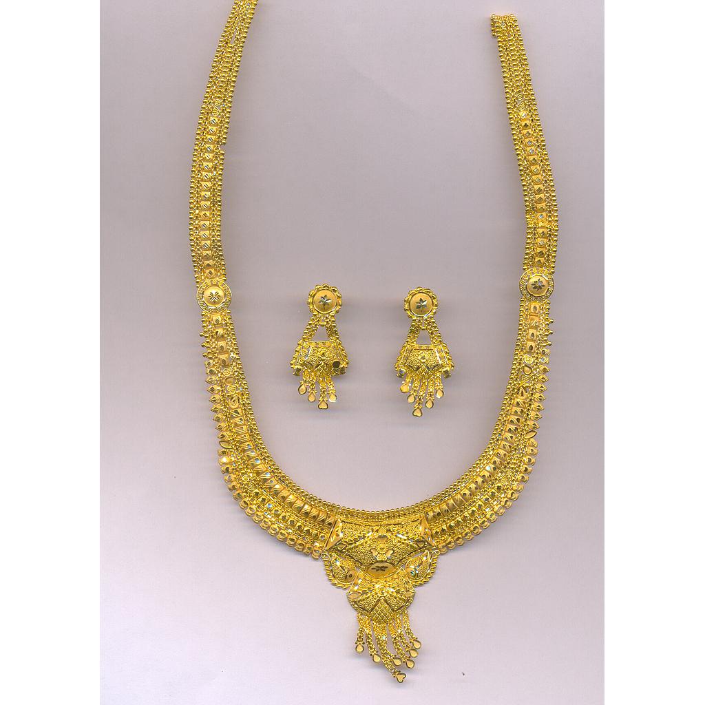 GOLD HALF SET LONG PLAIN GENERAL