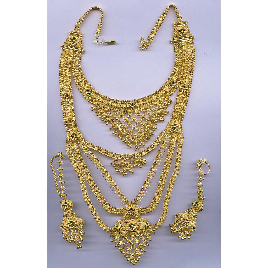 GOLD HALF SET LONG PLAIN GENERAL