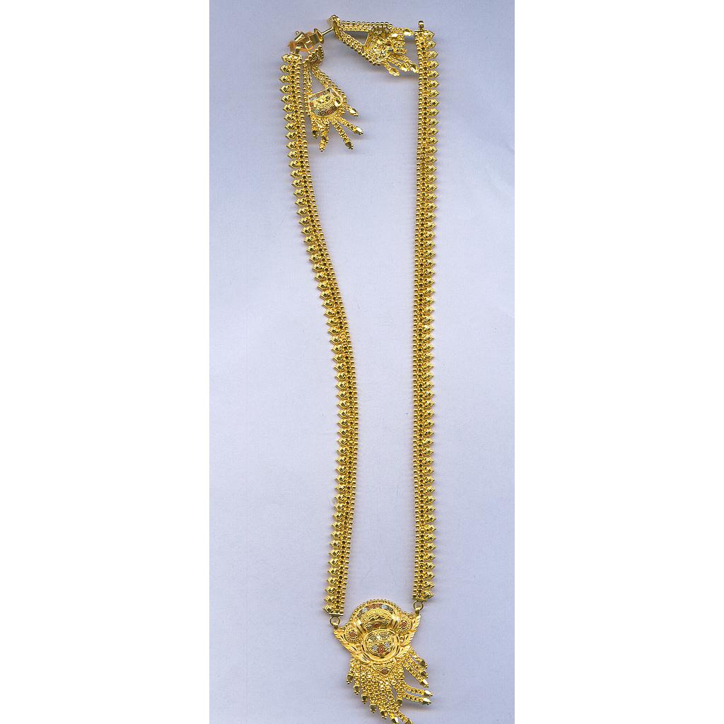 GOLD HALF SET LONG PLAIN GENERAL