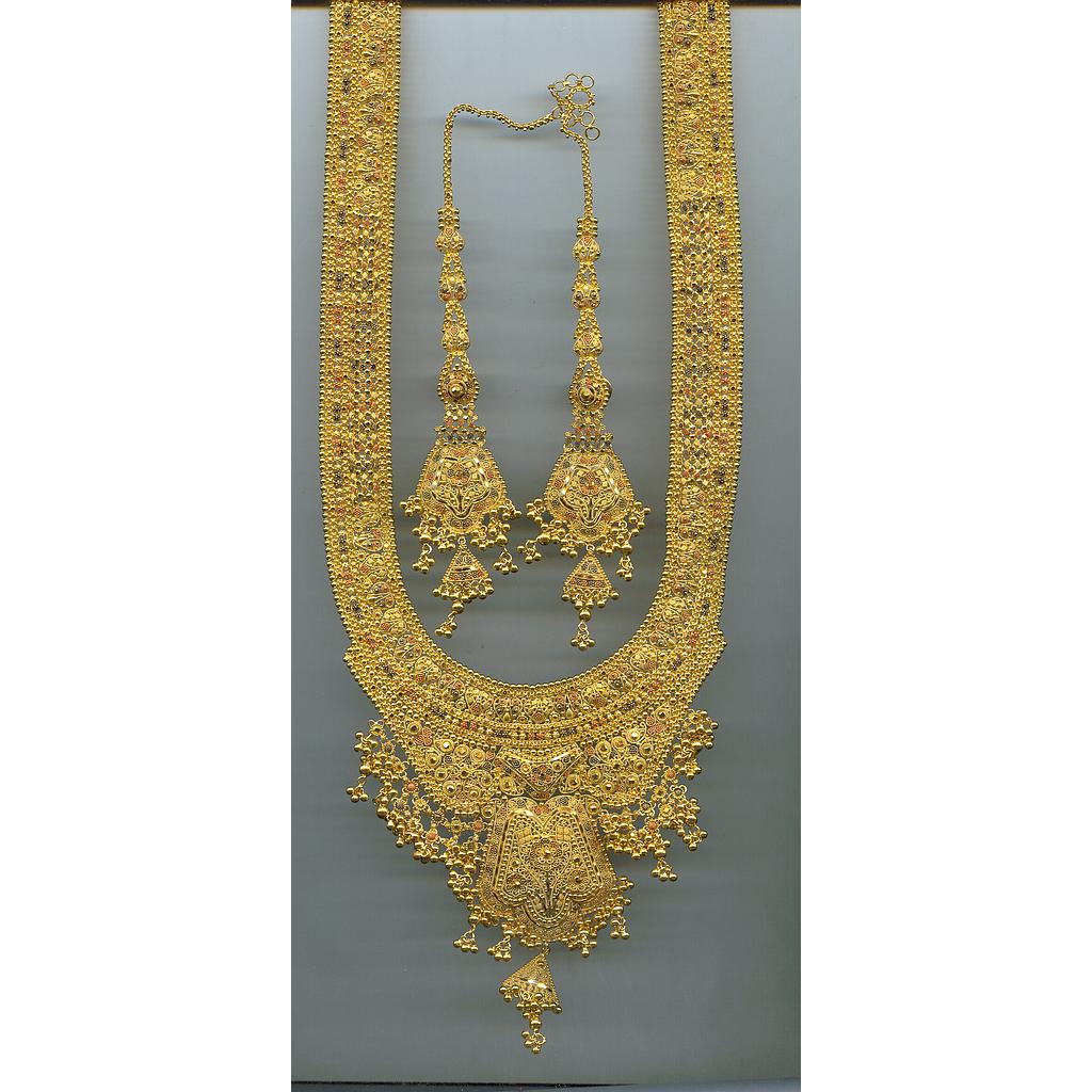 GOLD HALF SET LONG PLAIN GENERAL