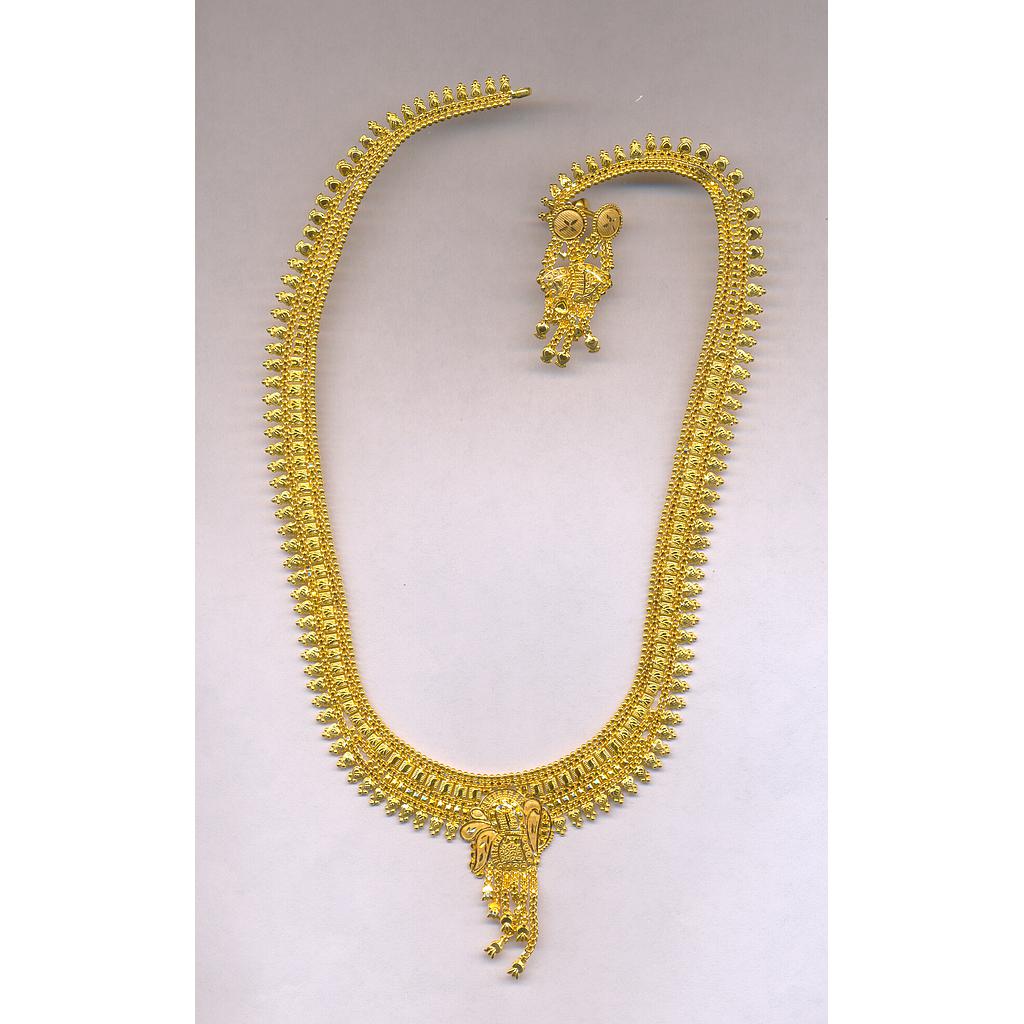 GOLD HALF SET LONG PLAIN GENERAL