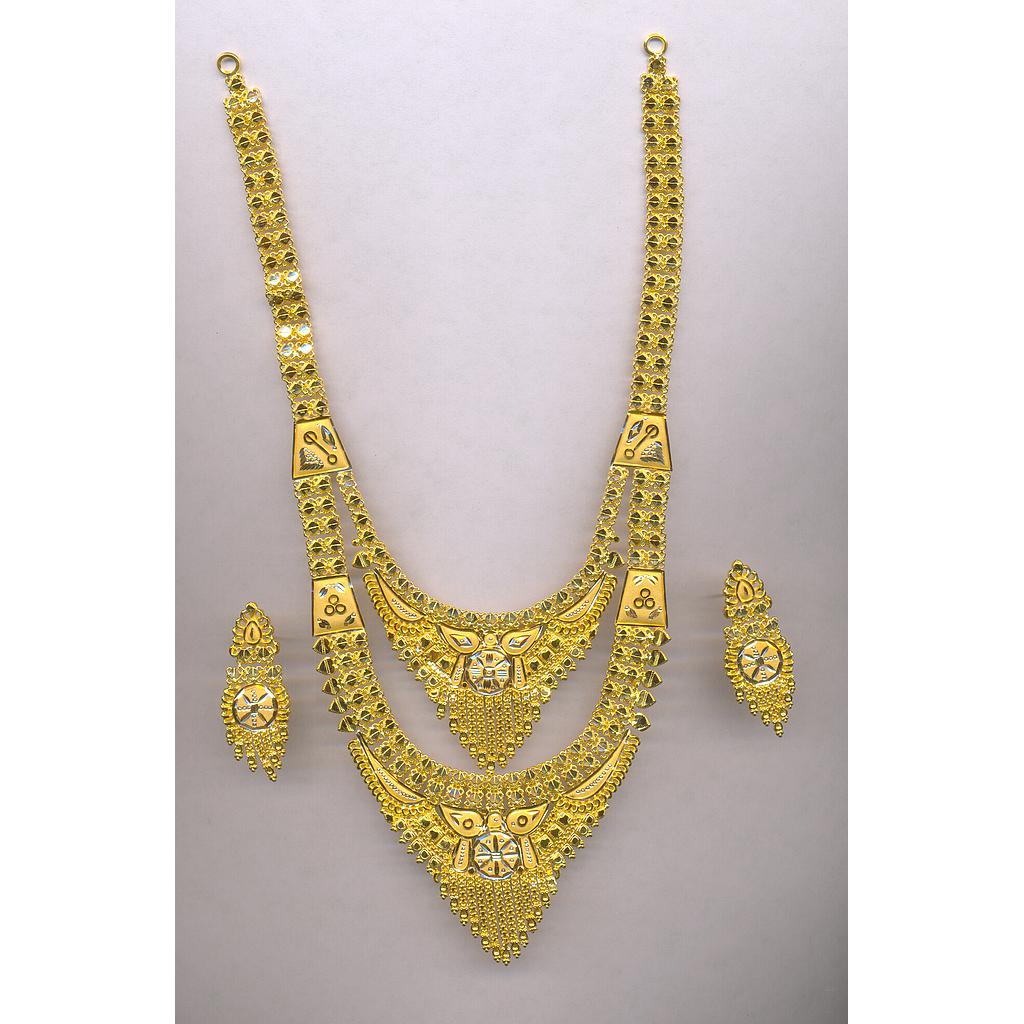 GOLD HALF SET LONG PLAIN GENERAL