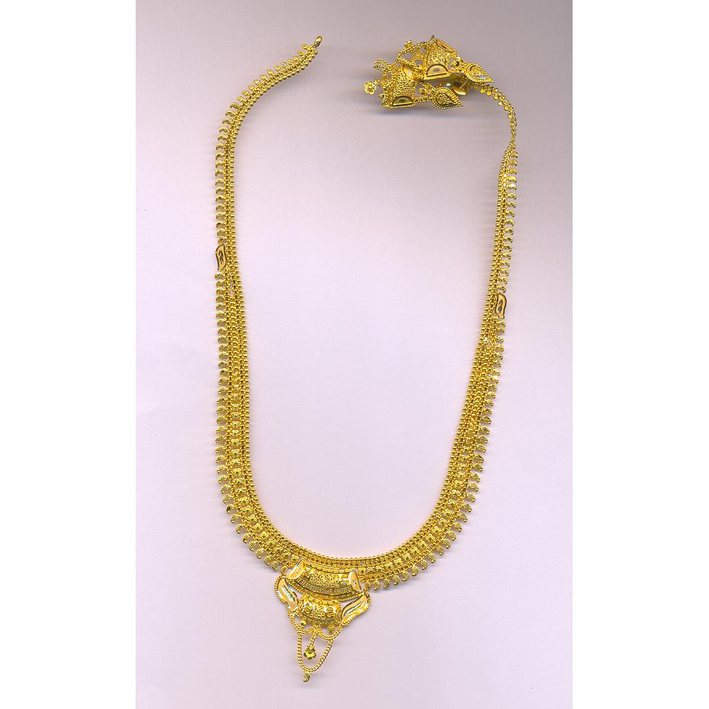GOLD HALF SET LONG PLAIN GENERAL
