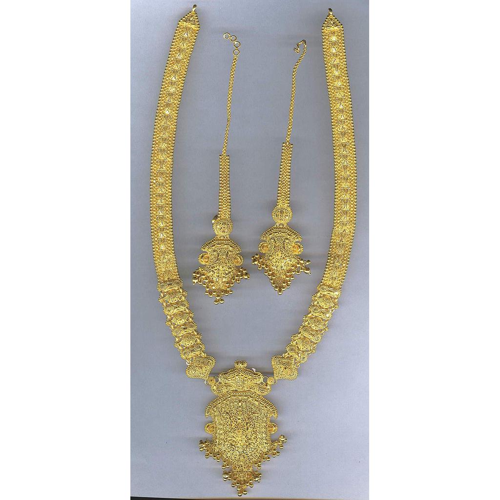 GOLD HALF SET LONG PLAIN GENERAL