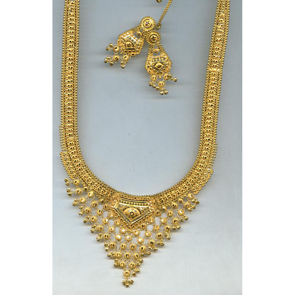 GOLD HALF SET LONG PLAIN GENERAL