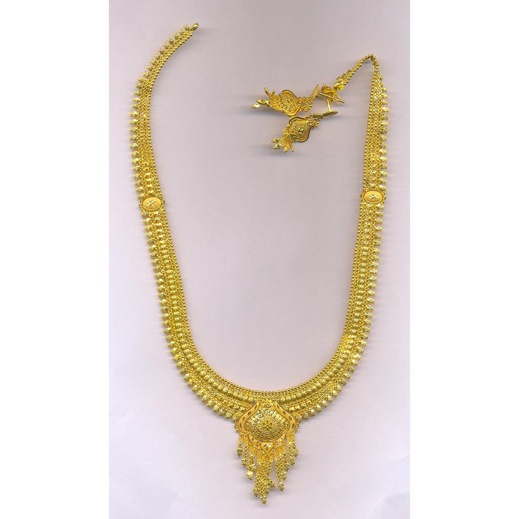 GOLD HALF SET LONG PLAIN GENERAL