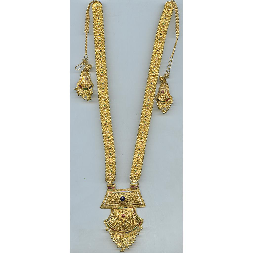 GOLD HALF SET LONG PLAIN GENERAL