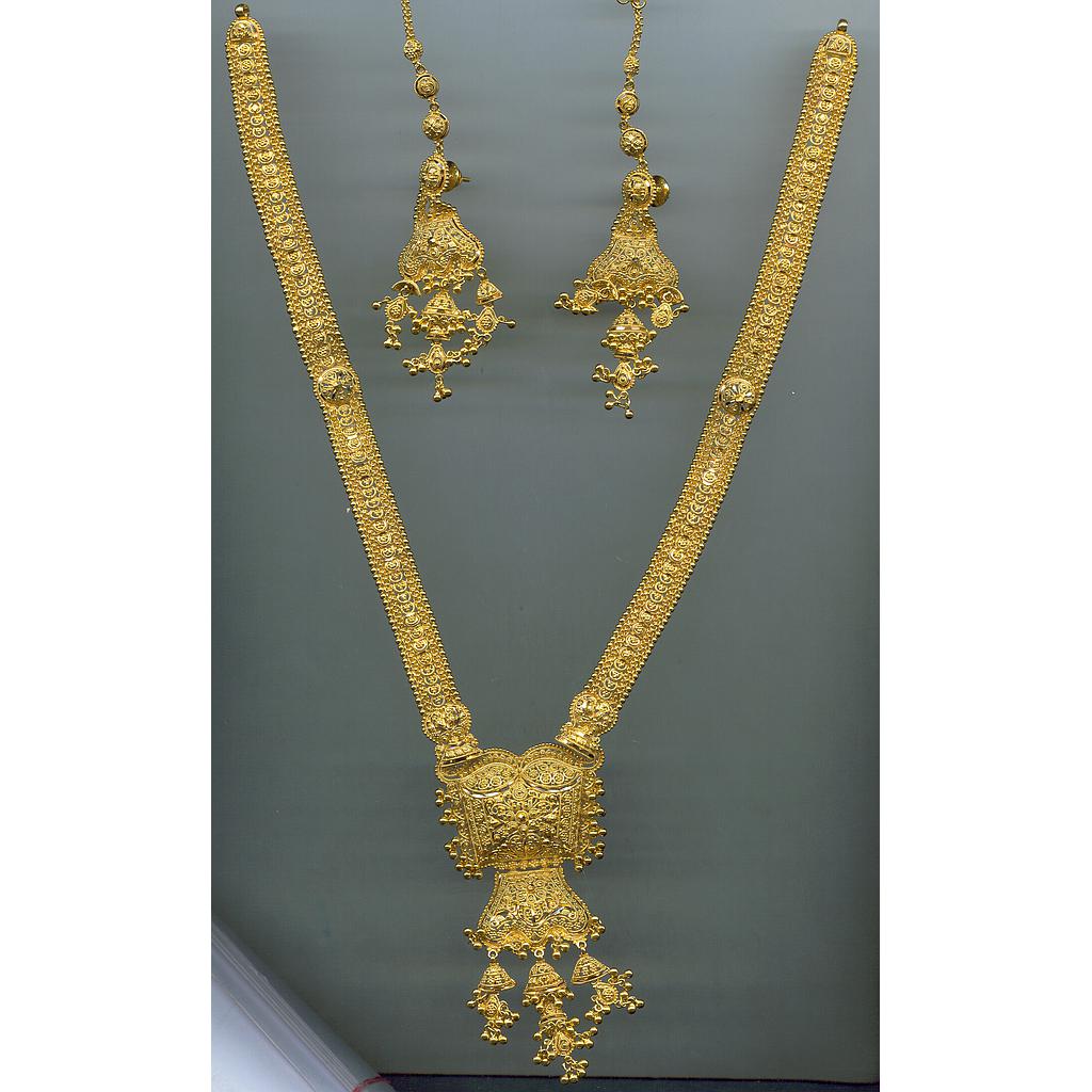 GOLD HALF SET LONG PLAIN GENERAL