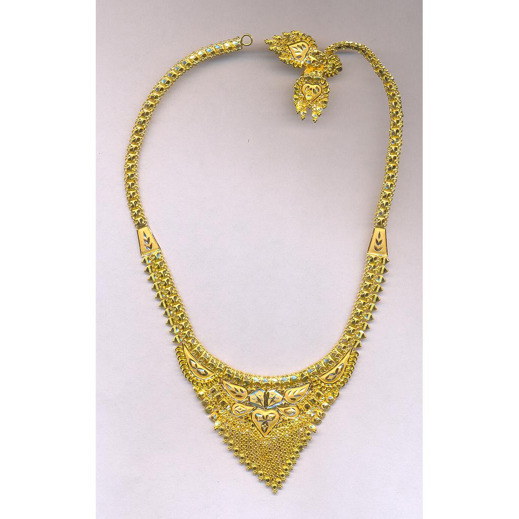 GOLD HALF SET LONG PLAIN GENERAL