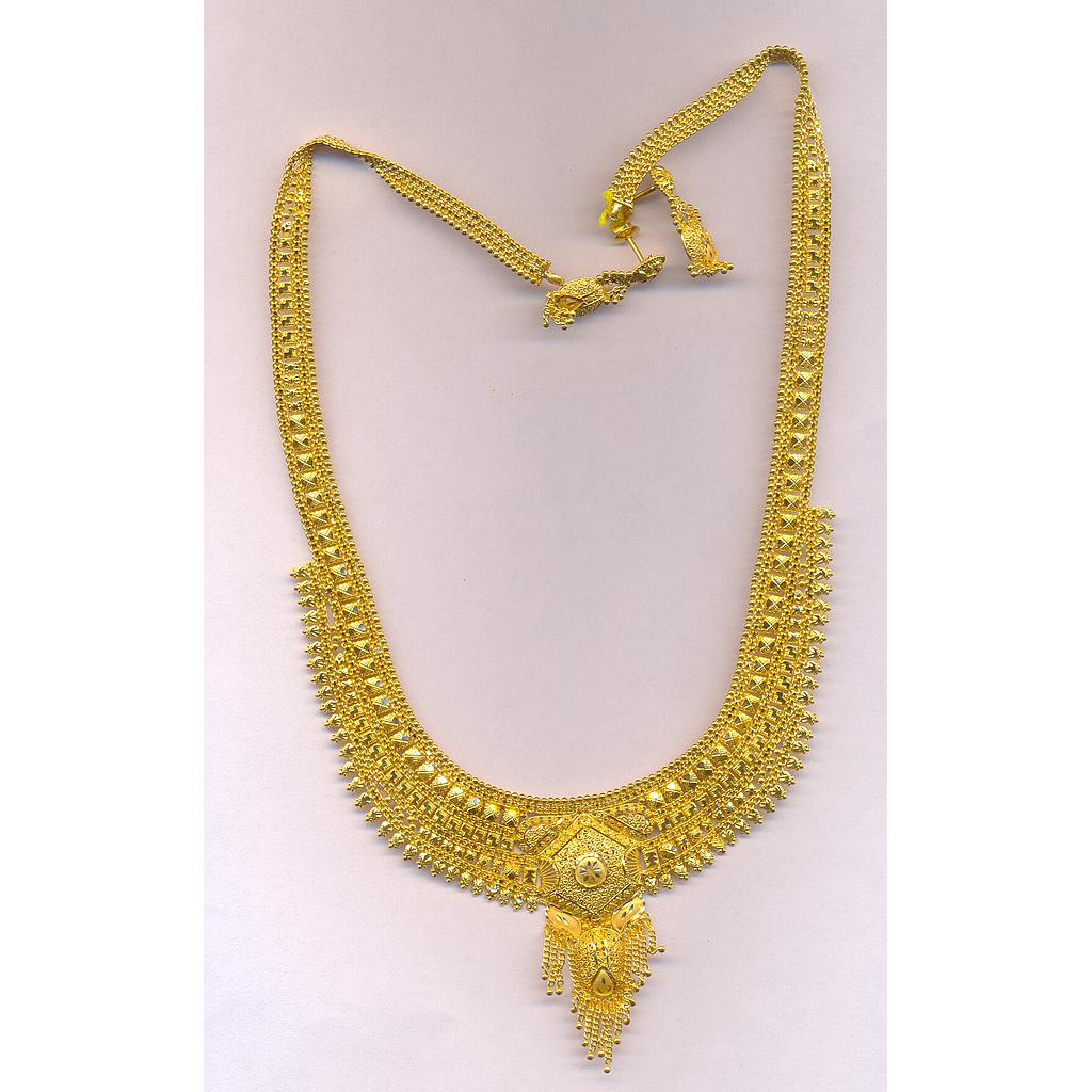 GOLD HALF SET LONG PLAIN GENERAL