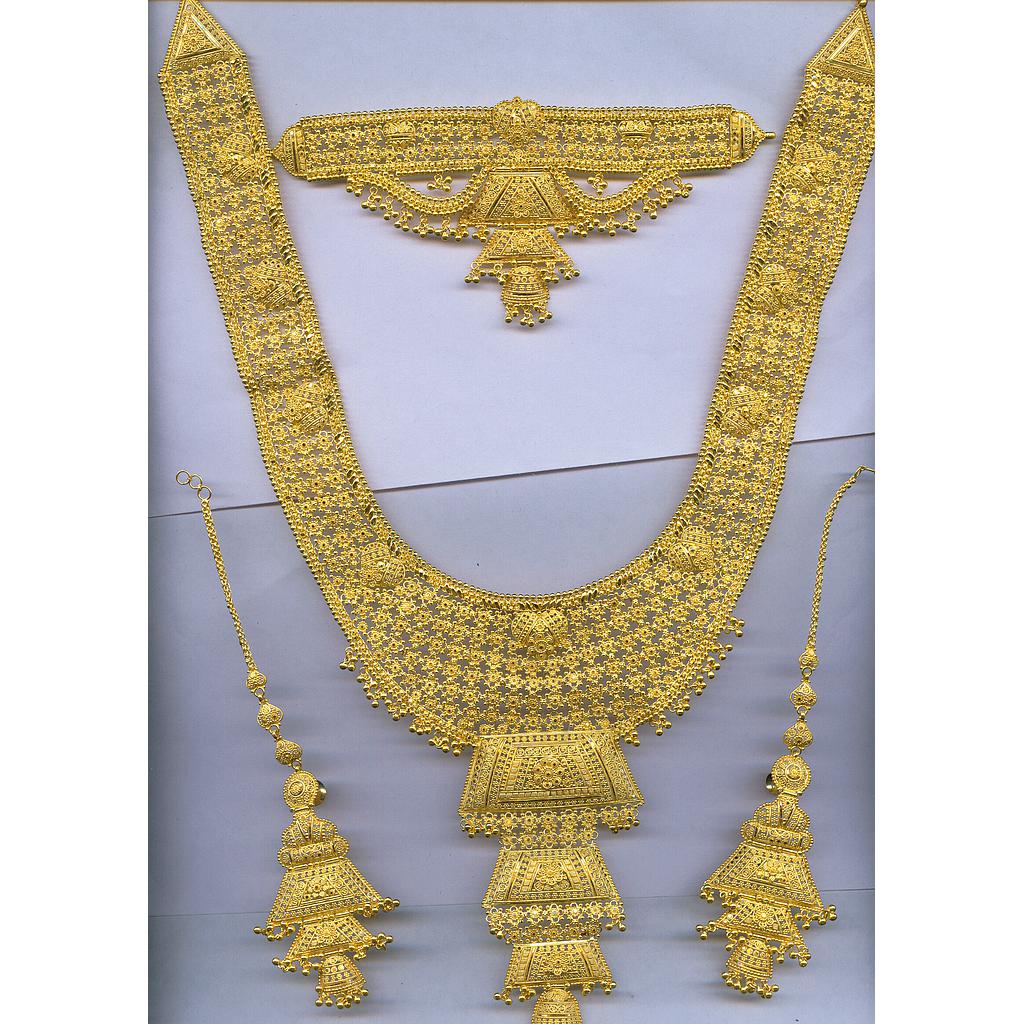 GOLD HALF SET LONG PLAIN GENERAL