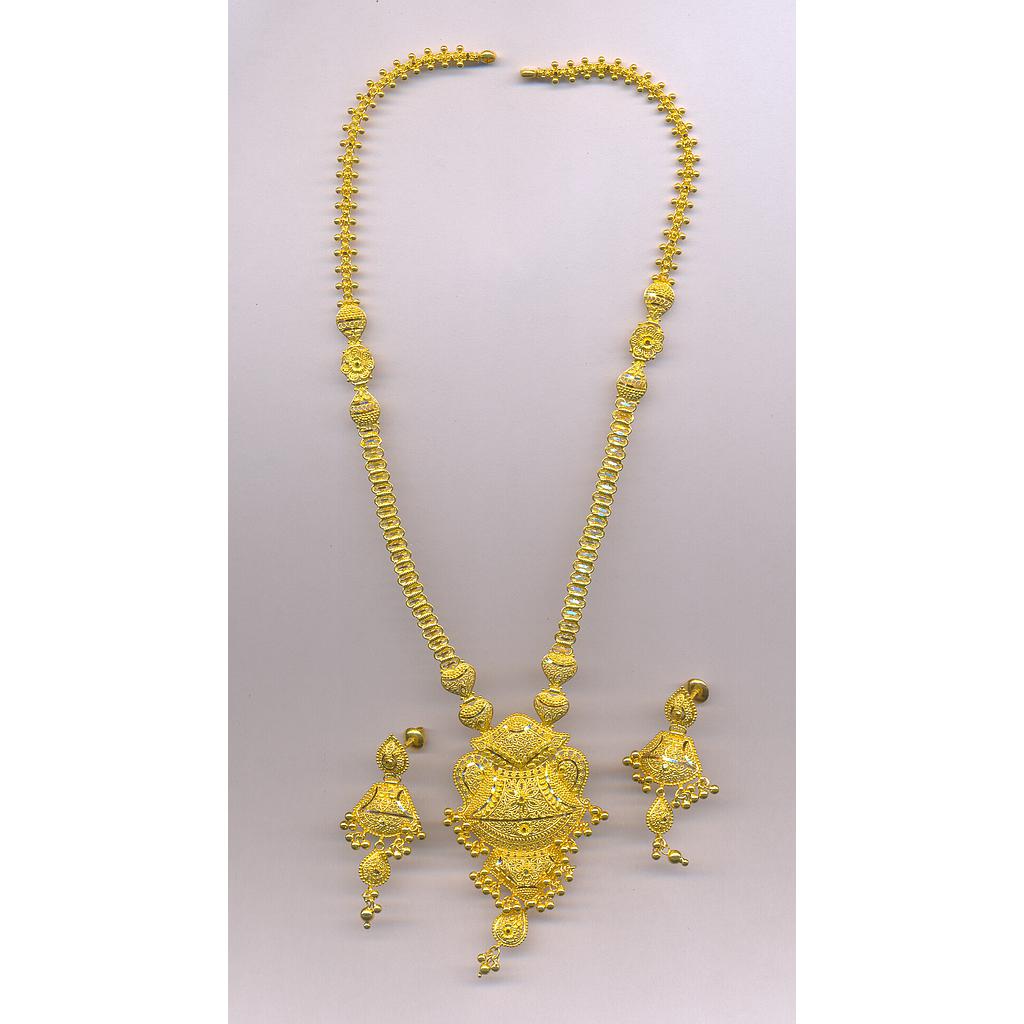 GOLD HALF SET LONG PLAIN GENERAL