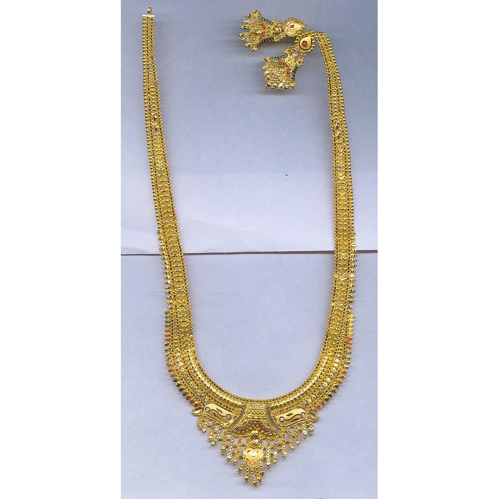 GOLD HALF SET LONG PLAIN GENERAL