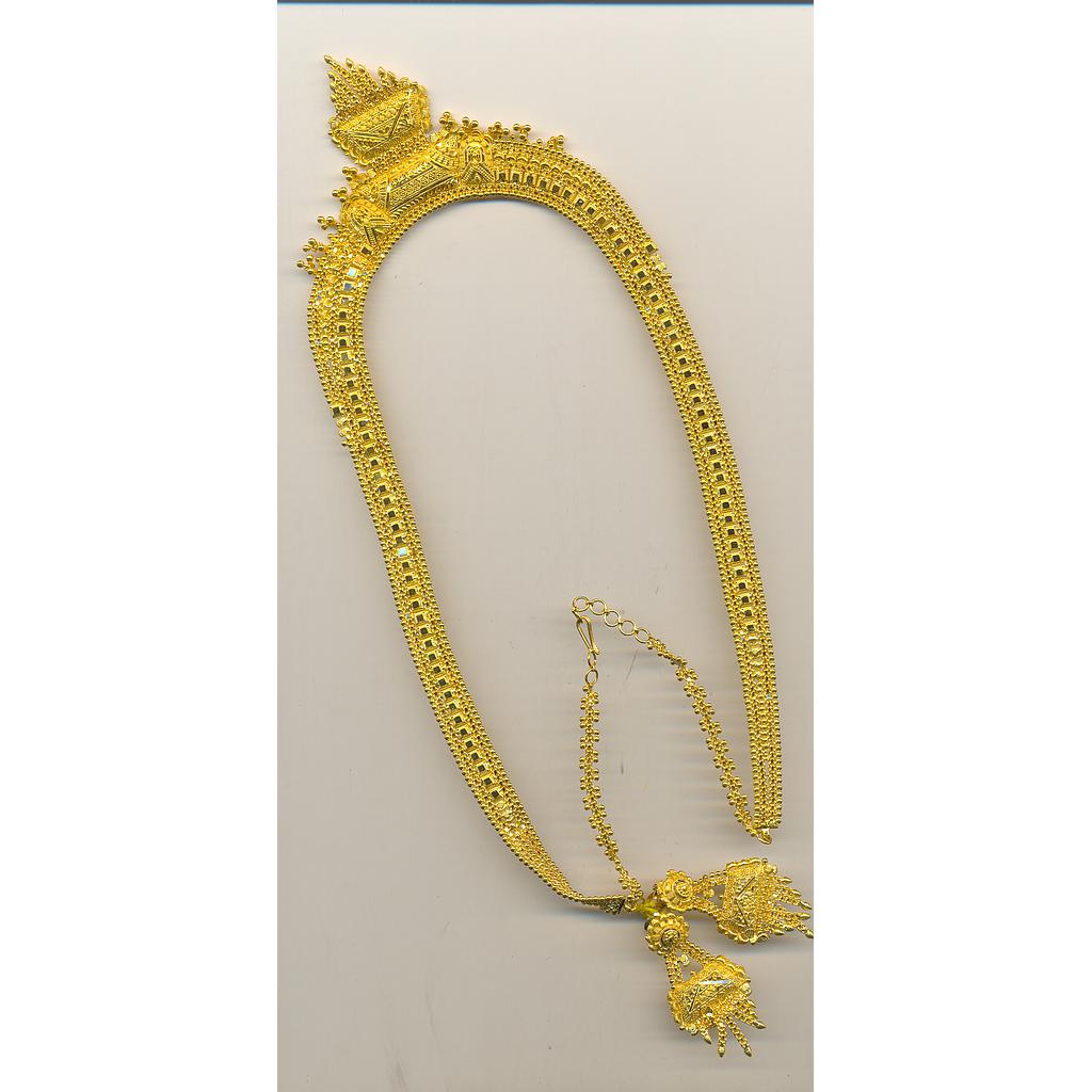 GOLD HALF SET LONG PLAIN GENERAL
