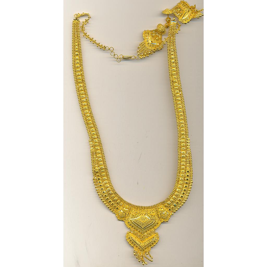 GOLD HALF SET LONG PLAIN GENERAL