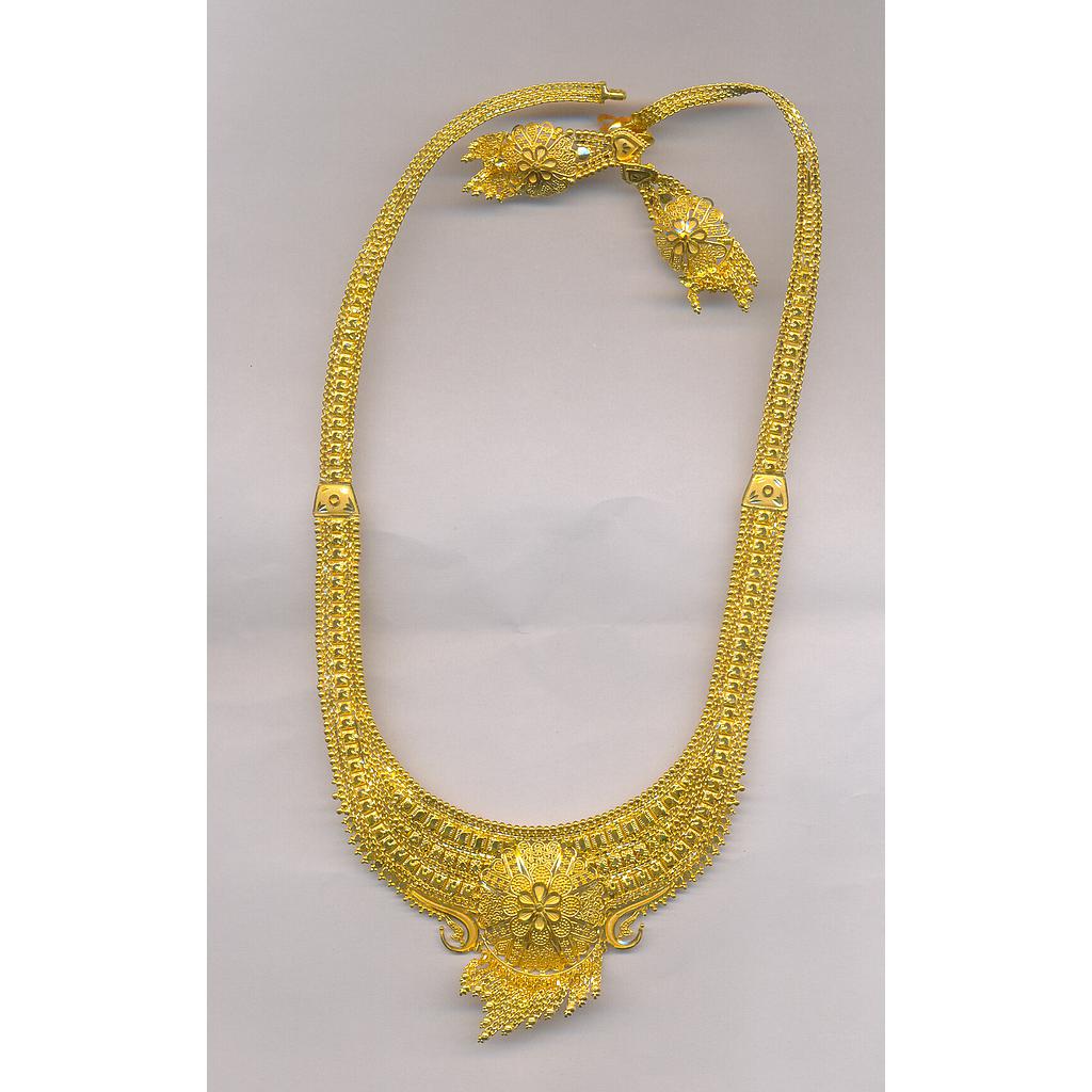 GOLD HALF SET LONG PLAIN GENERAL