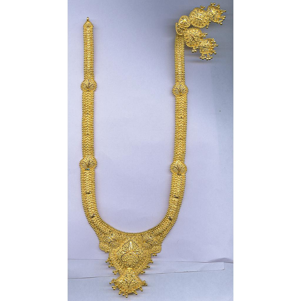 GOLD HALF SET LONG PLAIN GENERAL