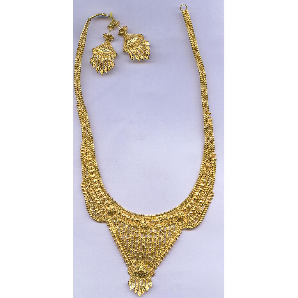 GOLD HALF SET LONG PLAIN GENERAL