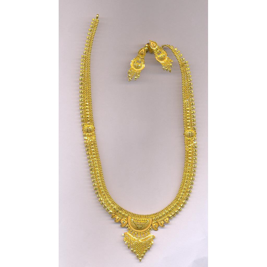 GOLD HALF SET LONG PLAIN GENERAL