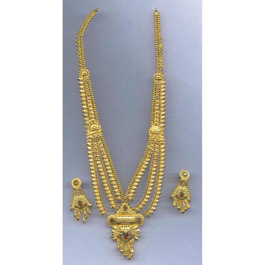 GOLD HALF SET LONG PLAIN GENERAL