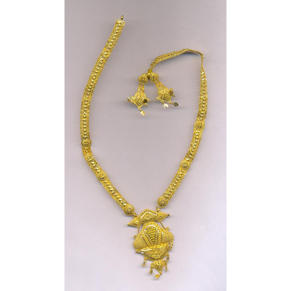 GOLD HALF SET LONG PLAIN GENERAL