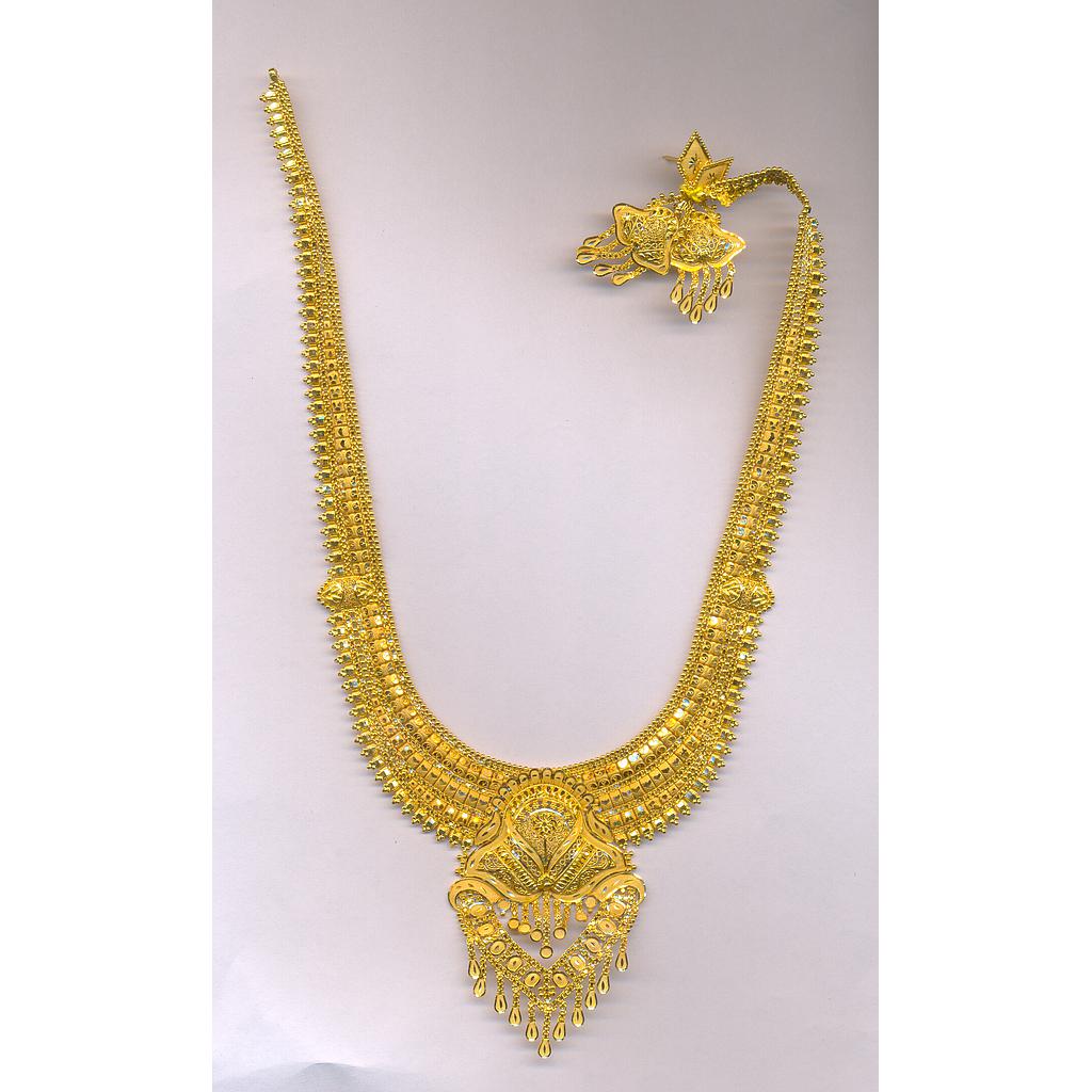 GOLD HALF SET LONG PLAIN GENERAL