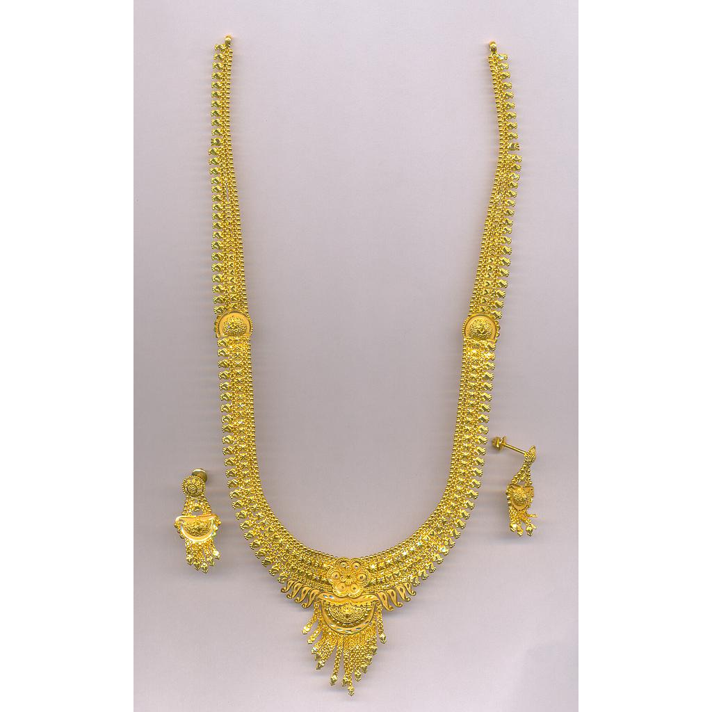 GOLD HALF SET LONG PLAIN GENERAL