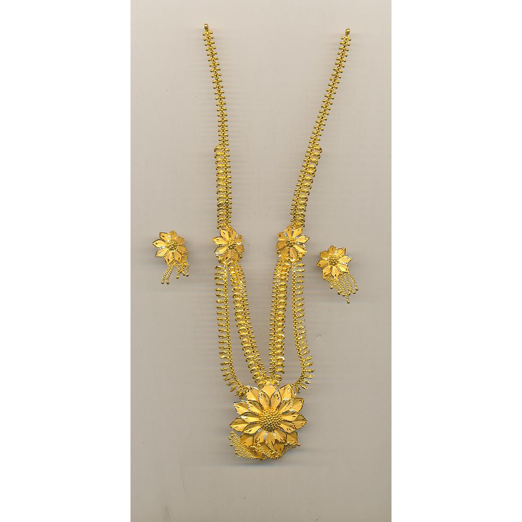GOLD HALF SET LONG PLAIN GENERAL