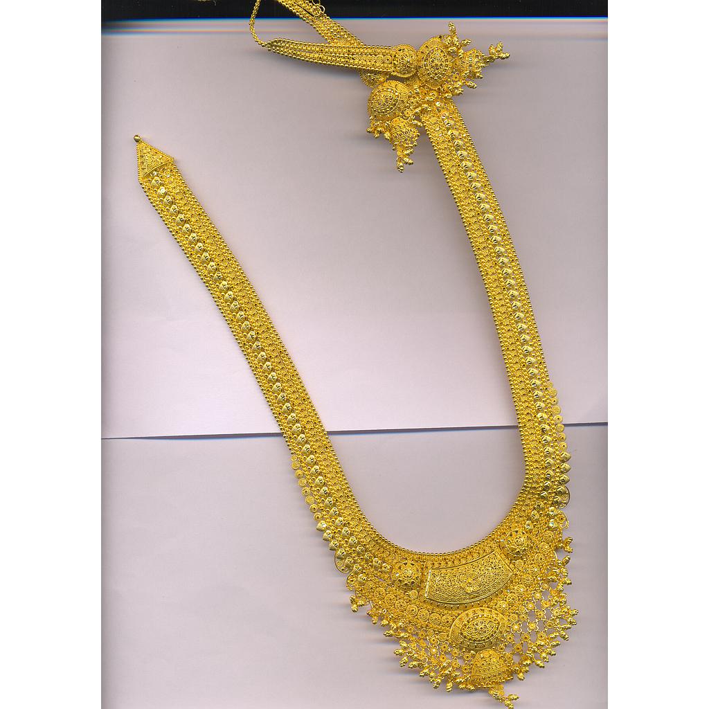 GOLD HALF SET LONG PLAIN GENERAL