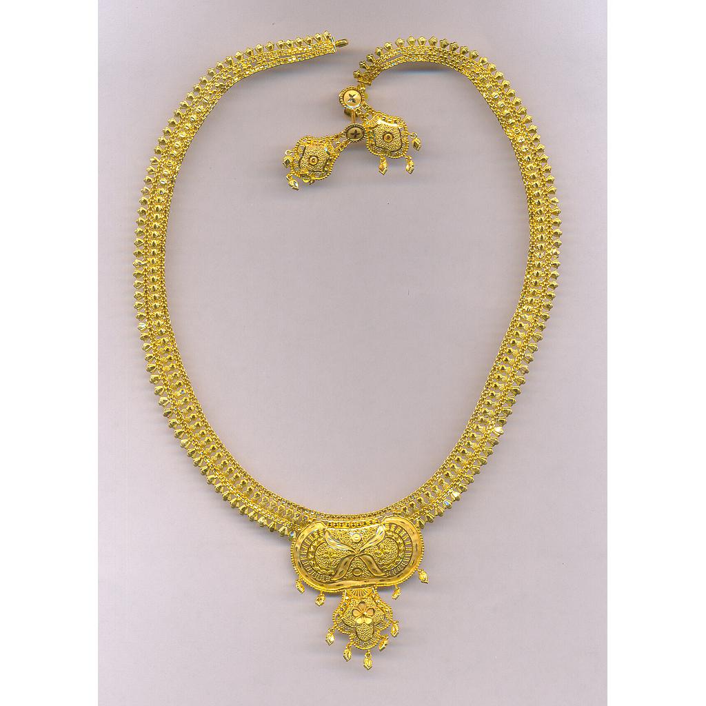 GOLD HALF SET LONG PLAIN GENERAL
