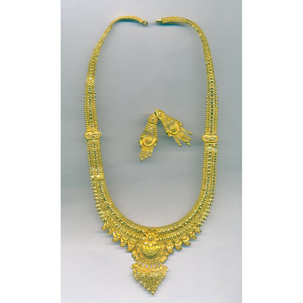 GOLD HALF SET LONG PLAIN GENERAL