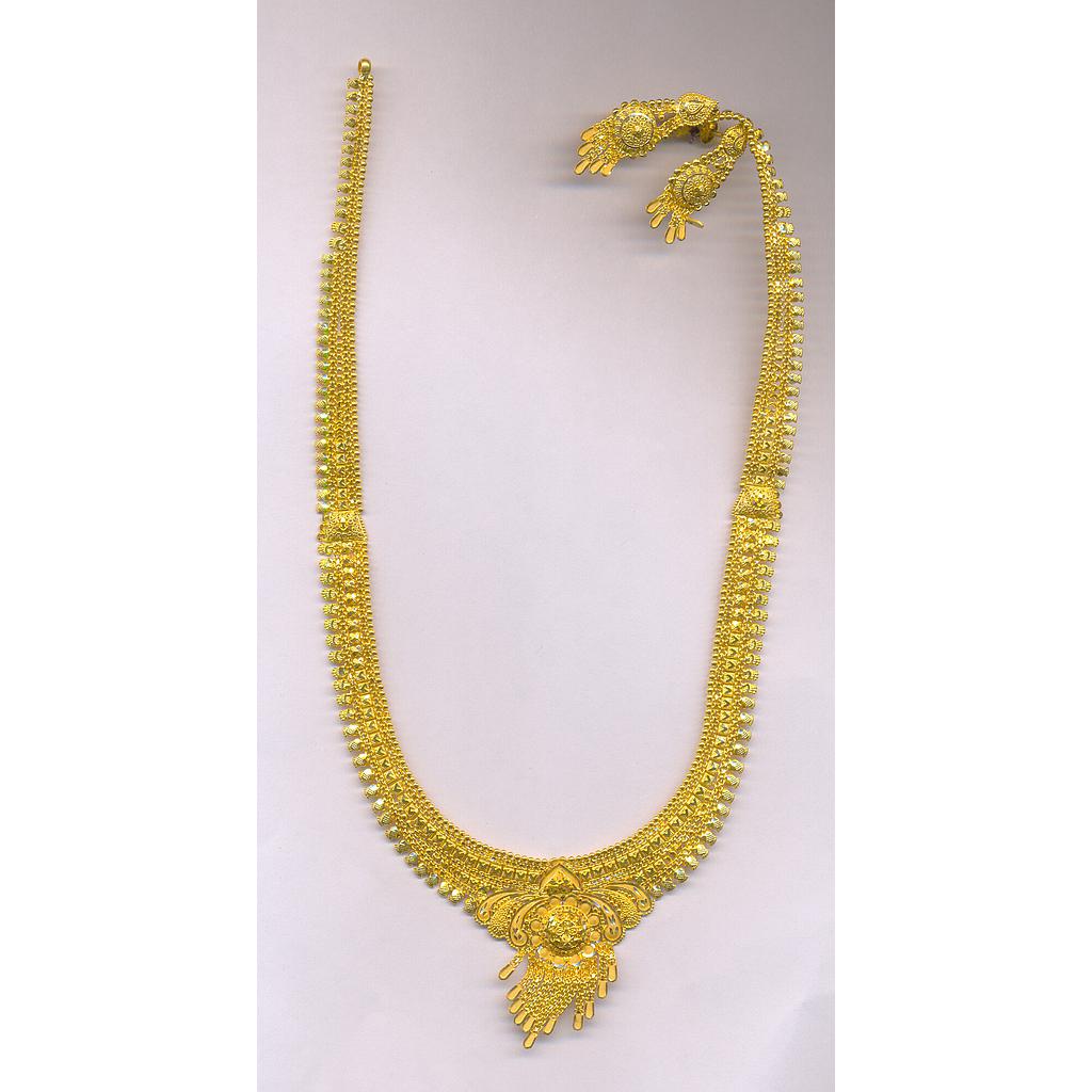 GOLD HALF SET LONG PLAIN GENERAL