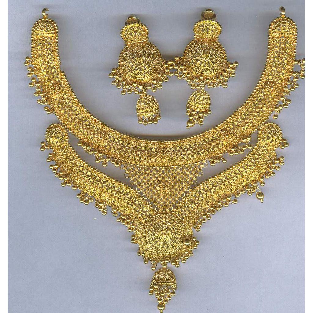 GOLD HALF SET PENDENT ANTIQUE GENERAL