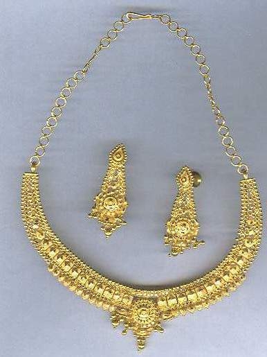GOLD HALF SET PENDENT ANTIQUE GENERAL