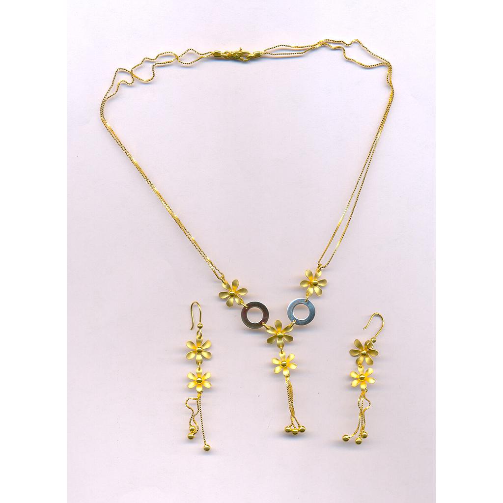 GOLD HALF SET PENDENT CASTING EXCLUSIVE